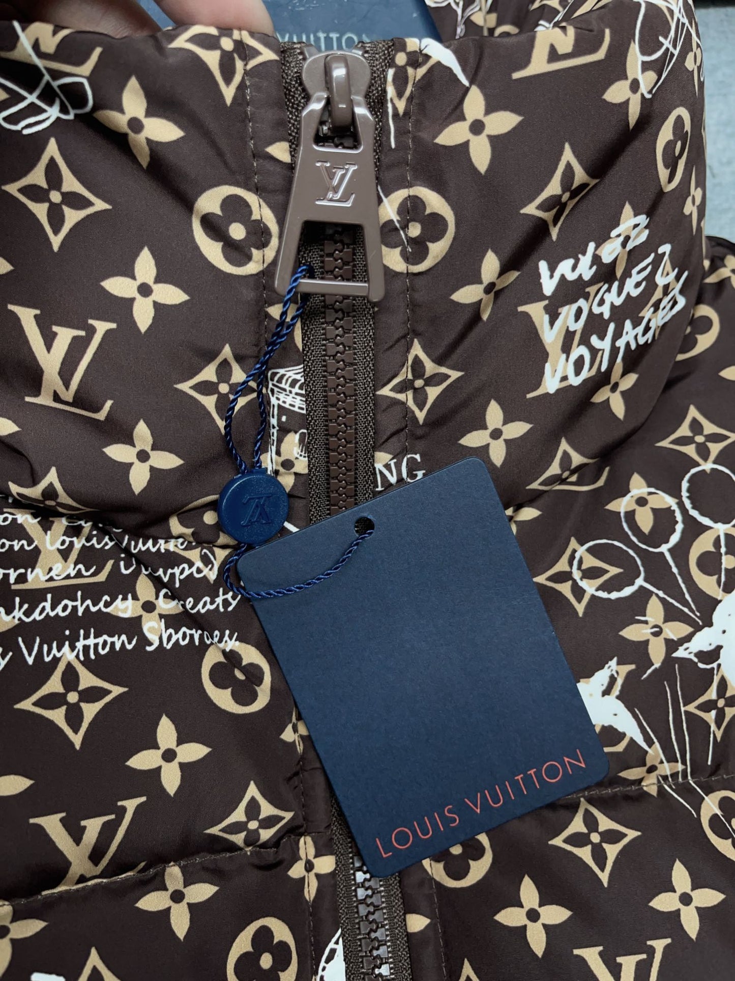LV Graffiti down cotton jacket 1824093004