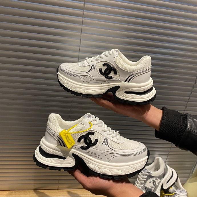 New Two-color Thin-soled Leather Casual Sneakers 1024031406