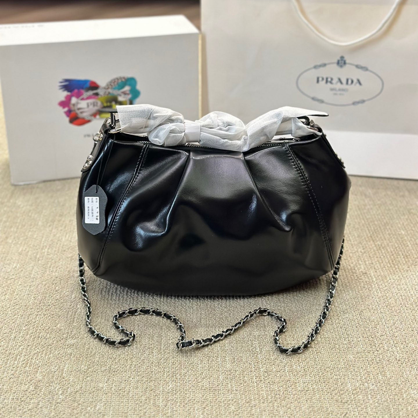 PR New Cowhide Shoulder Bag XC24101502