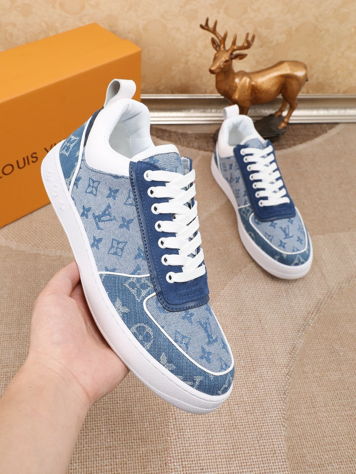 LV Denim leather sneaker 1825052101