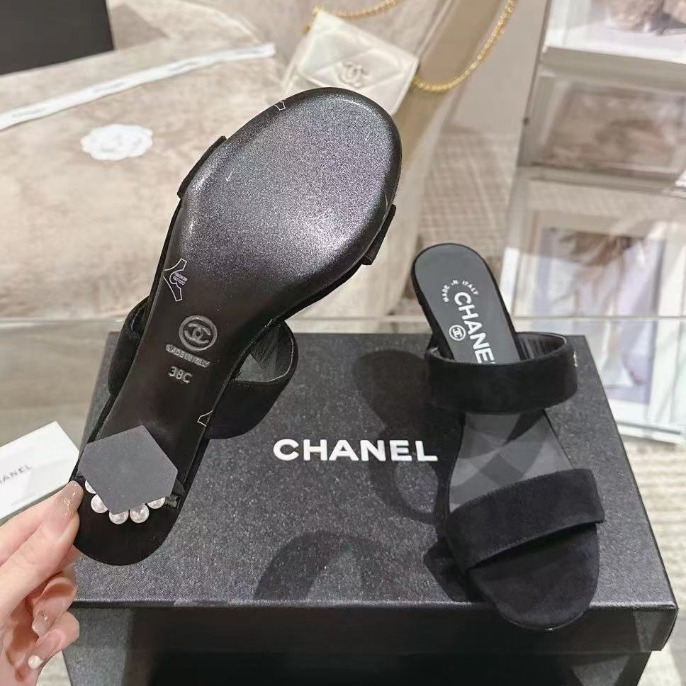 CNL Mary Jane exquisite pearl hot diamond combination high heels 1824061802