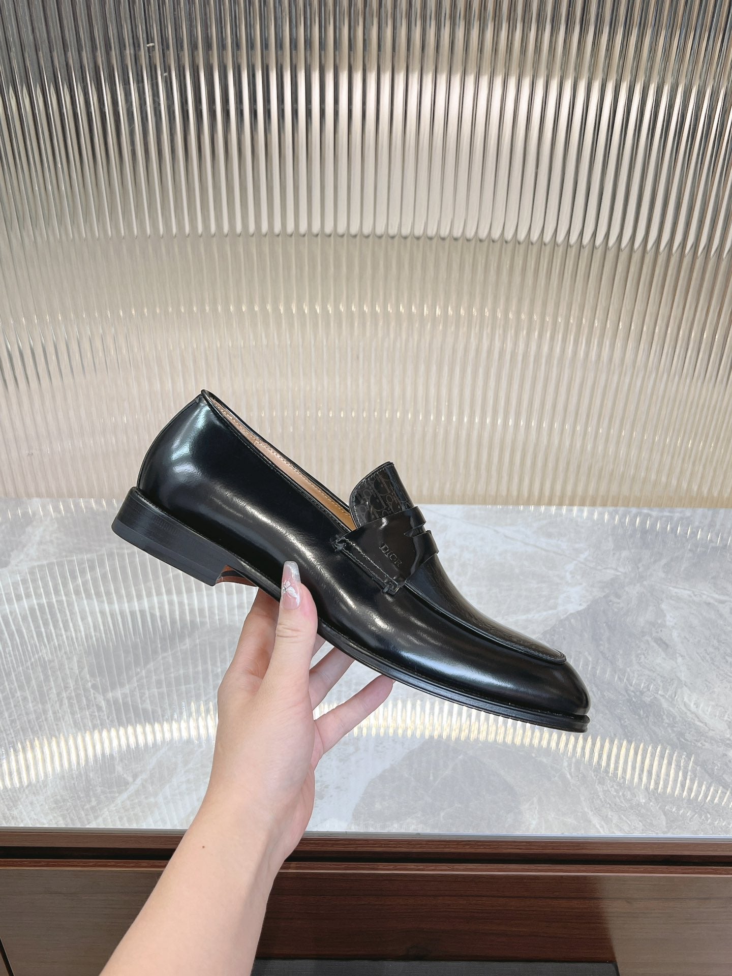 CD Timeless Loafer Gradient shiny leather 1825052706