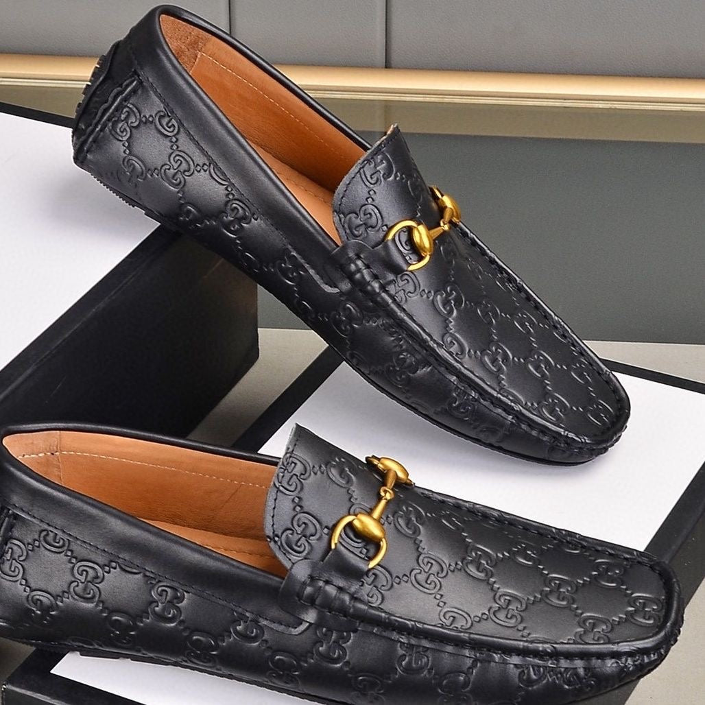 Men's embossed loafers 1824053102