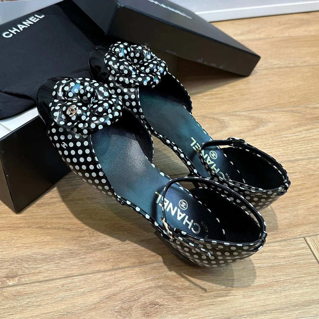 New Camellia Mary Jane Single Shoes 1024043009