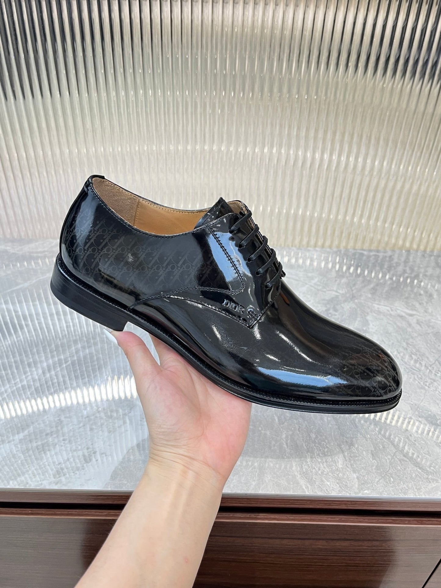 CD Timeless Derby Shoe Gradient shiny leather 1825052705