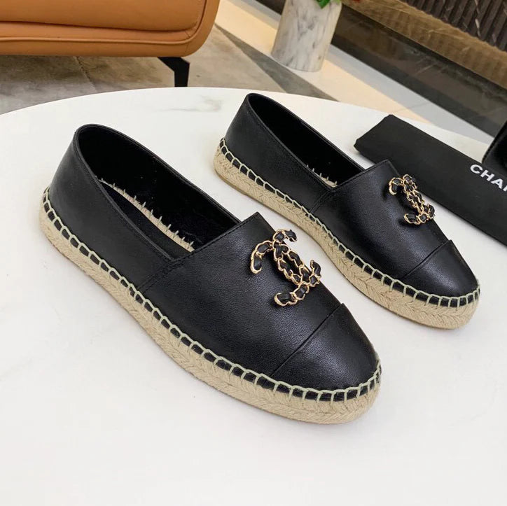 Luxury New Chain Flat Fisherman Shoes 1025031913