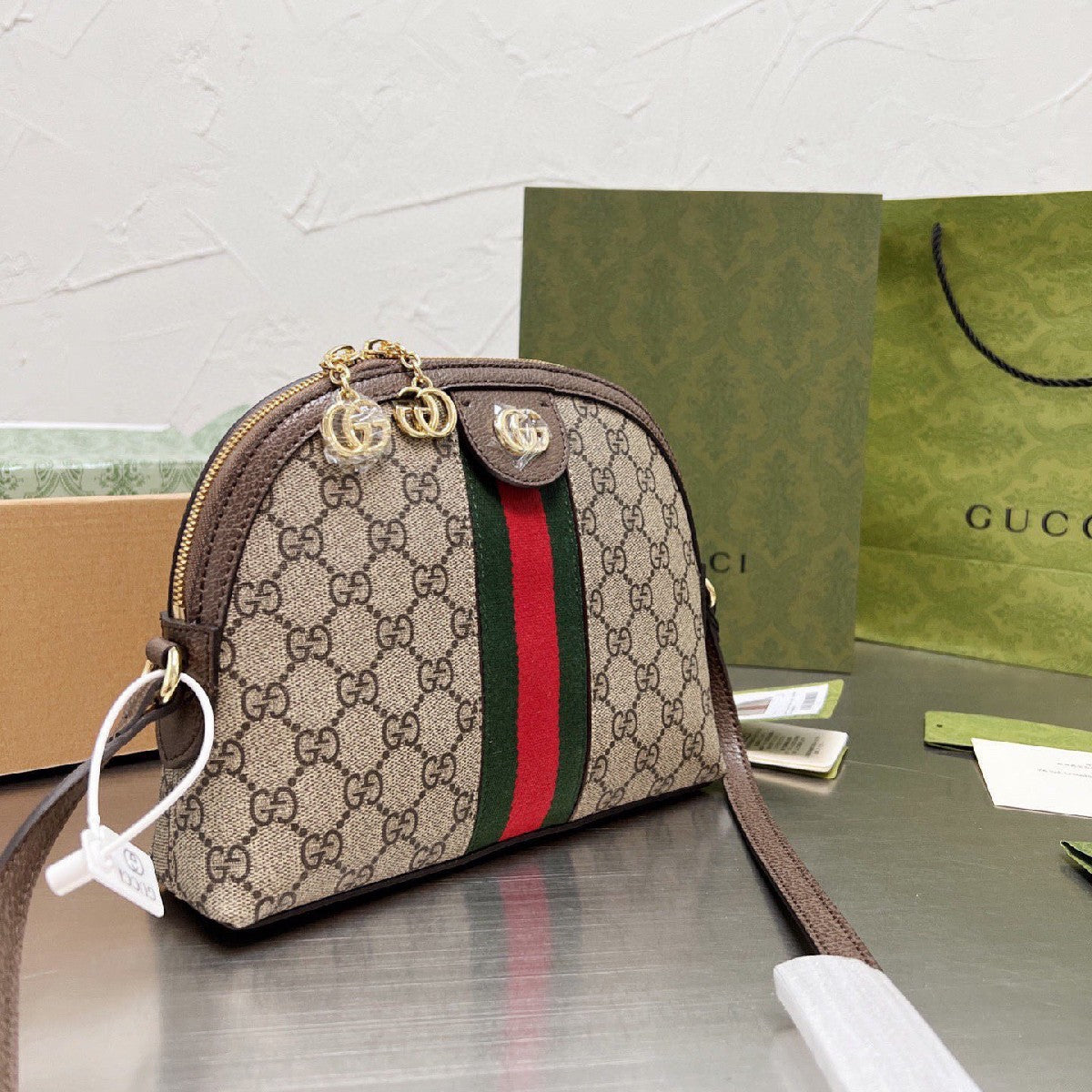 Ophidia Small Shoulder Bag