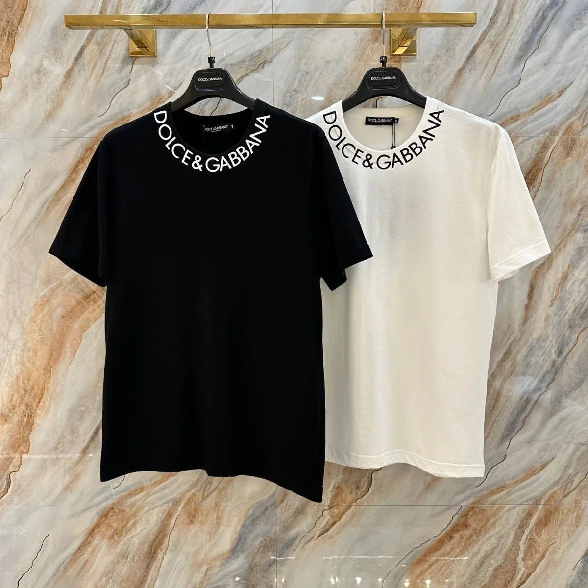 New Simple T-shirt Round Neck Casual Short Sleeve 1024030803