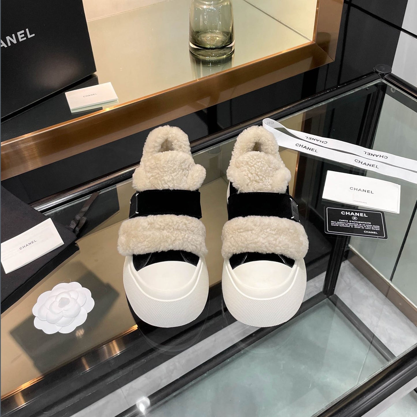 CH 24 new autumn and winter wool sneakers XC24092323