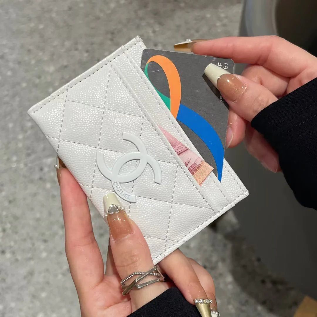 Pink Leather C Logo Women's fashion Cards holder bags PD05202413102