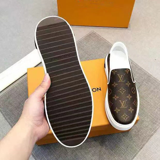 Casual Print Slip-on Loafers V02