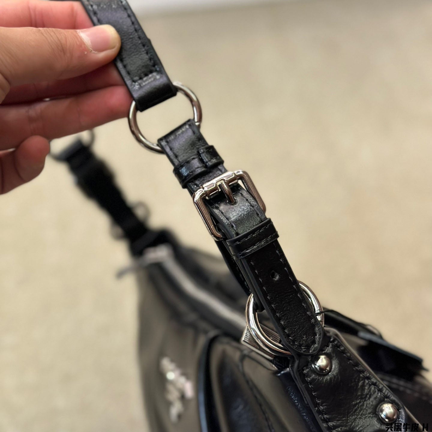 PR New Cowhide Shoulder Bag XC24101502