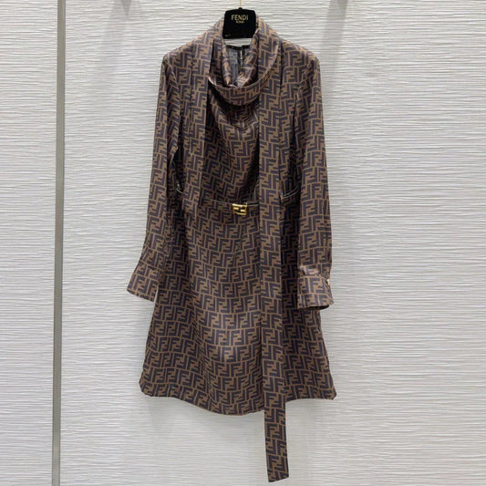 New fashionable shirt dress 10CG24092701