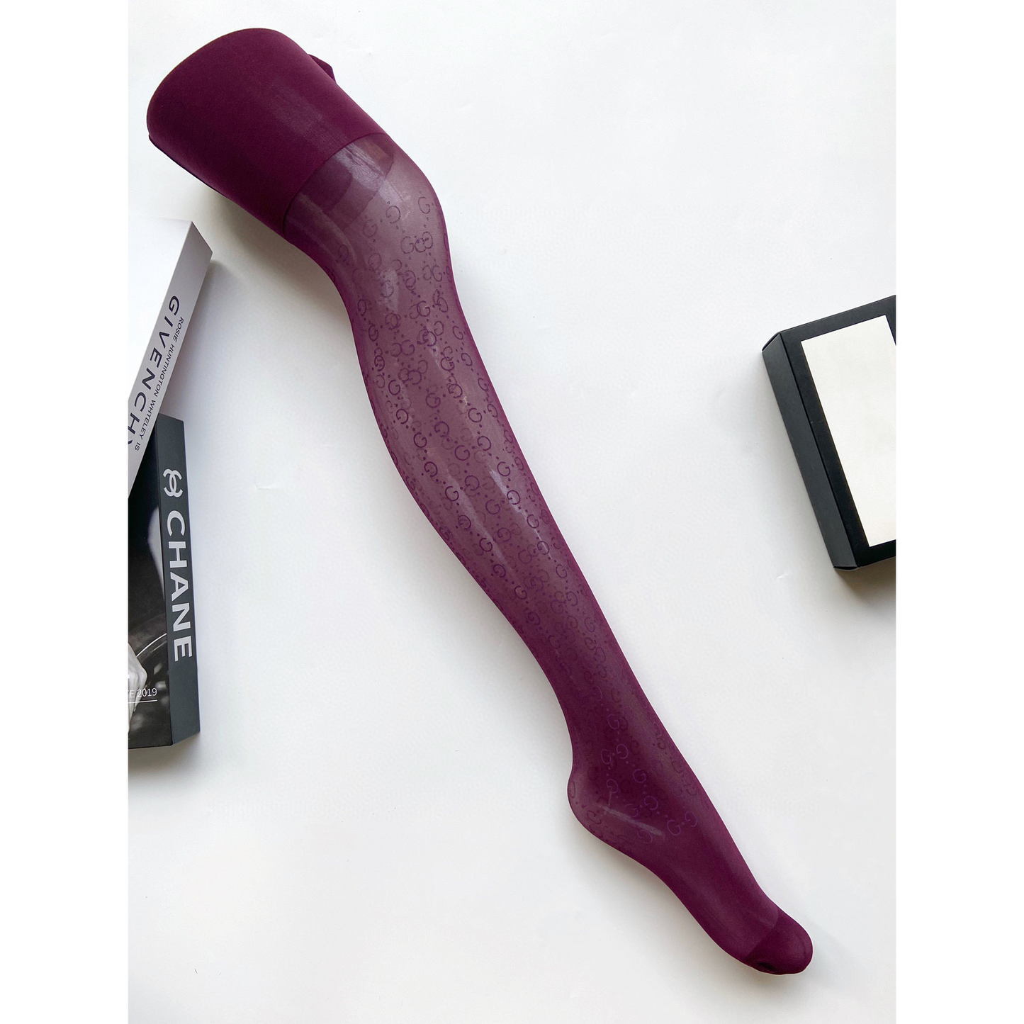 G fashion printed rubber stockings XC07060602