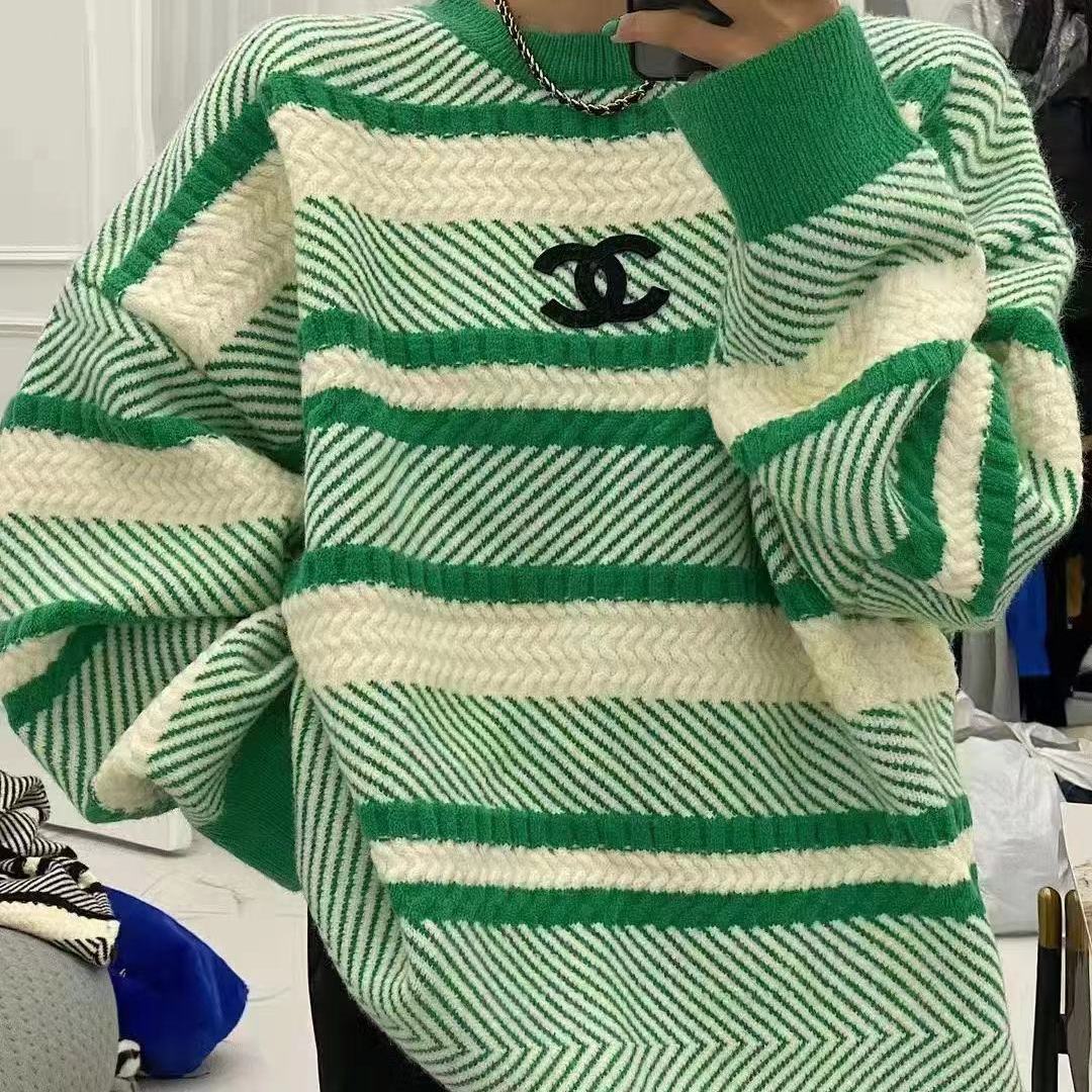 Loose pullover lazy style knitted sweater 0823120702