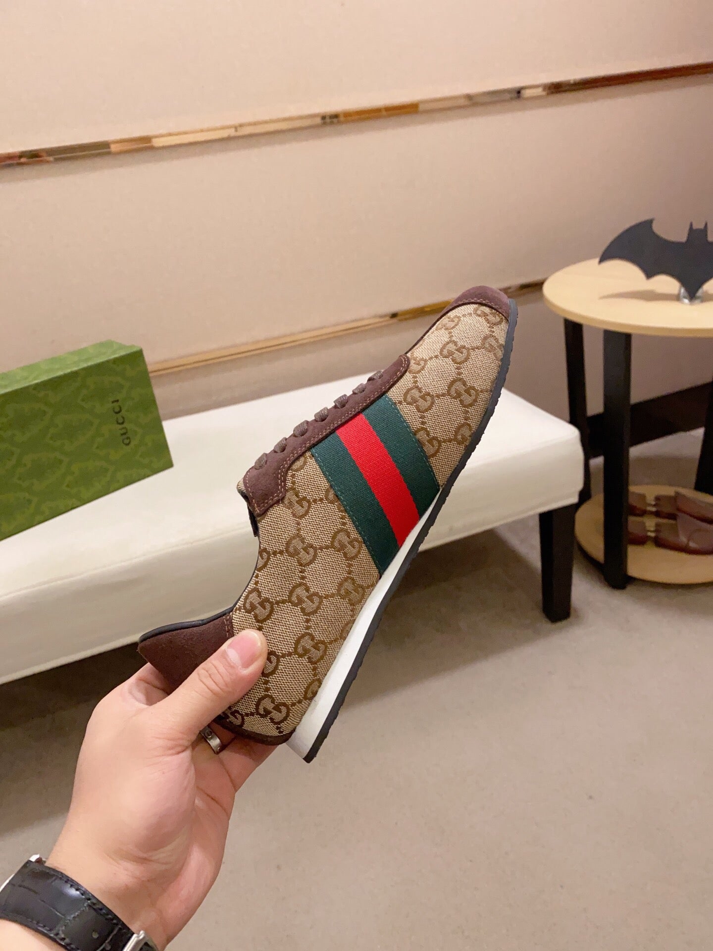 Classic letter presbyopia fashion casual sneakers PD1623071901