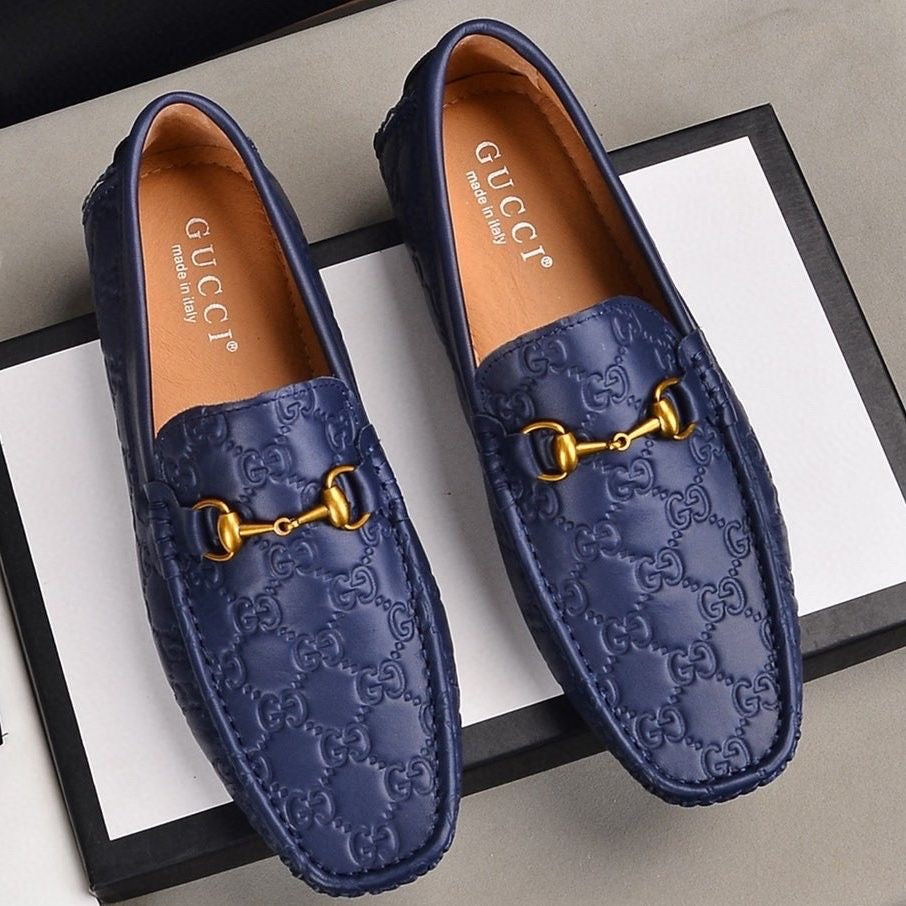 Men's embossed loafers 1824053102