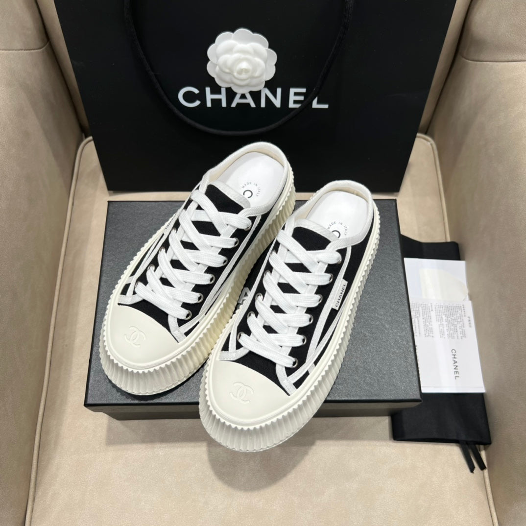 CNL Vintage 2024 Autumn and Winter New Style Canvas Thick-soled Sneakers 1824071604