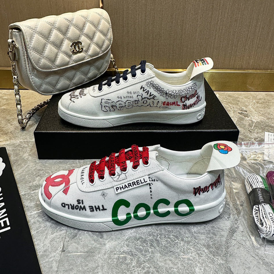 New Graffiti Fashion Canvas Shoes PD10053101