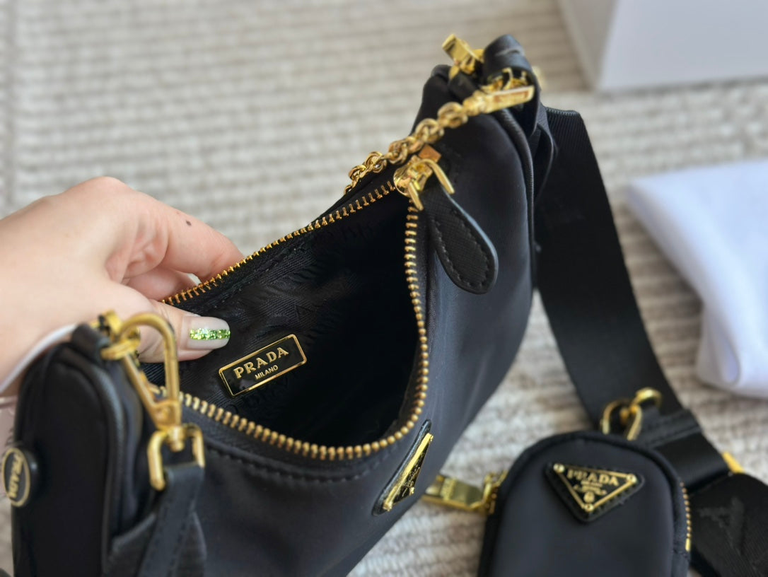 PR Nylon Underarm Bag 1824102807