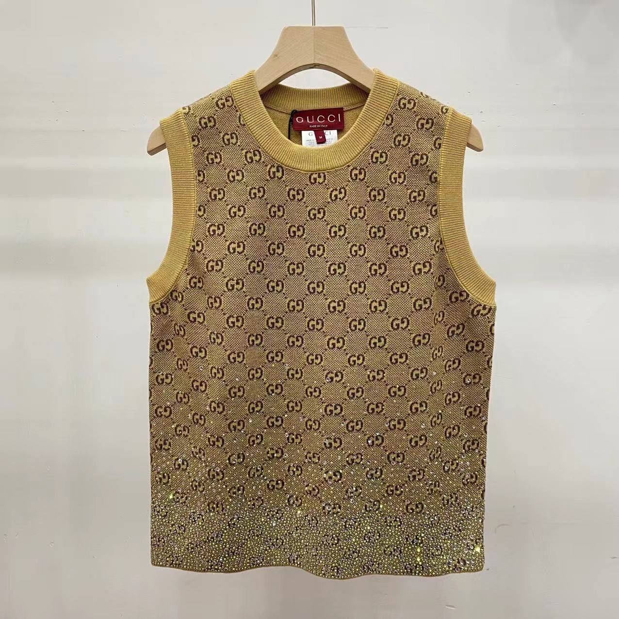 New diamond-encrusted wool vest skirt 1025042406