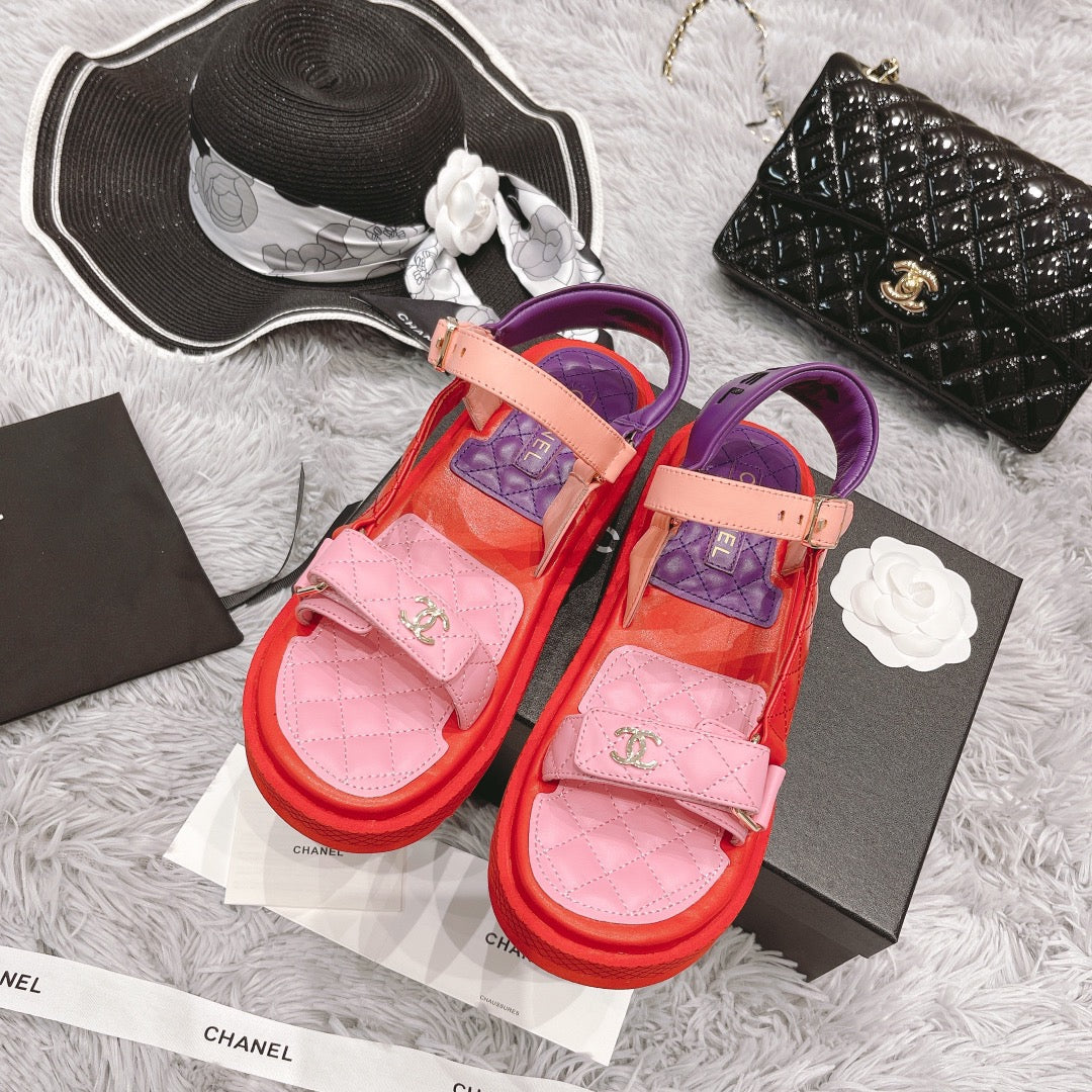 Color Collection platform sandals XC0823072617