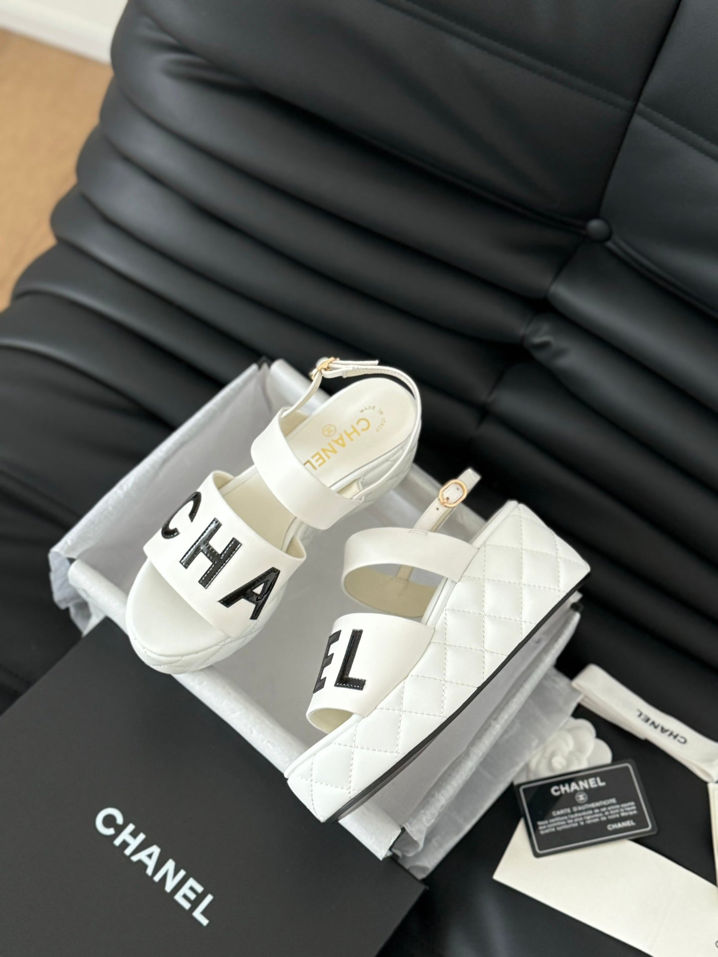 CNL rhombus platform sandals 0724050602