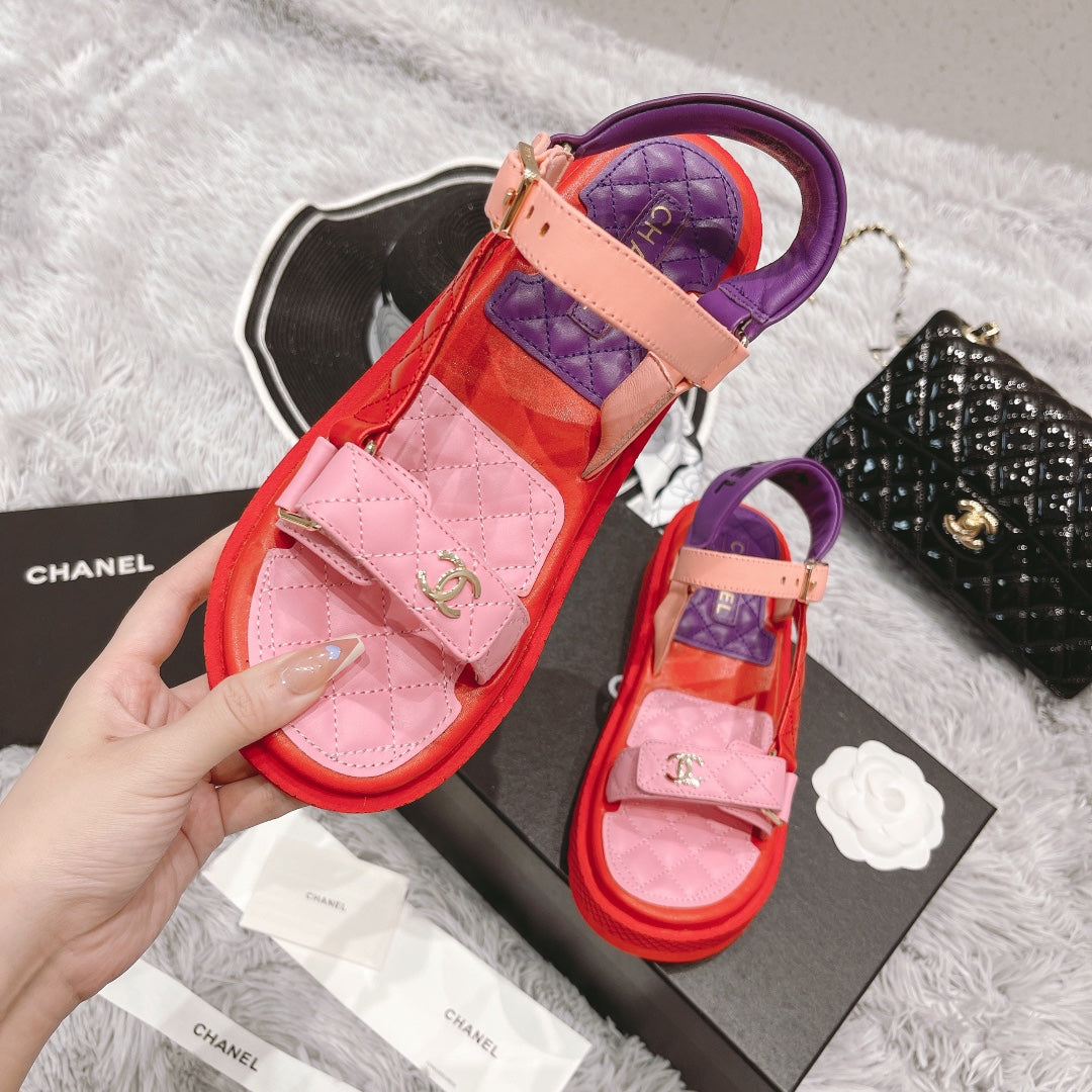 Color Collection platform sandals XC0823072617