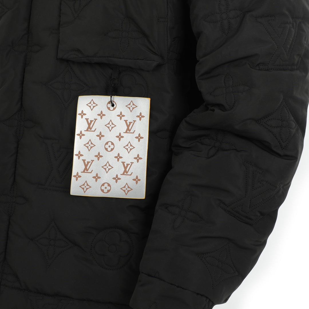 LV Lapel padded jacket 1824092901
