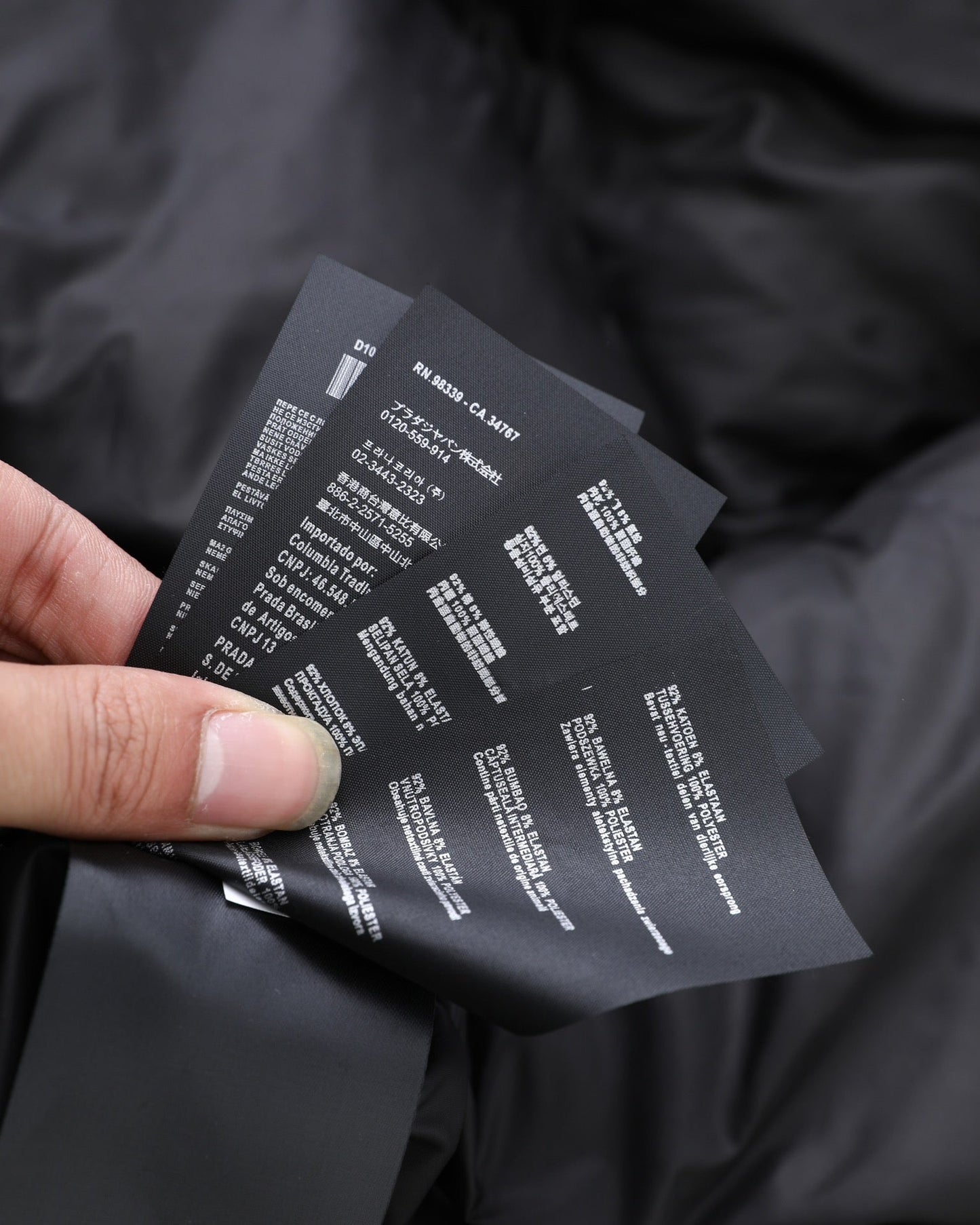 PR Unisex Waterproof Down Jacket 1824112606