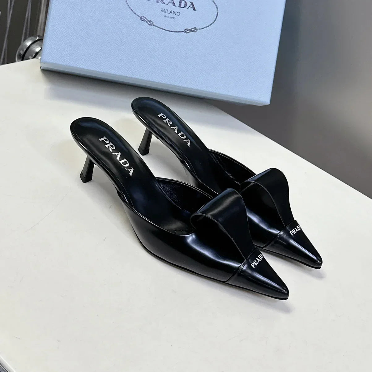 New stunning pointy toe 5.5cm sandal slippers 1025040216