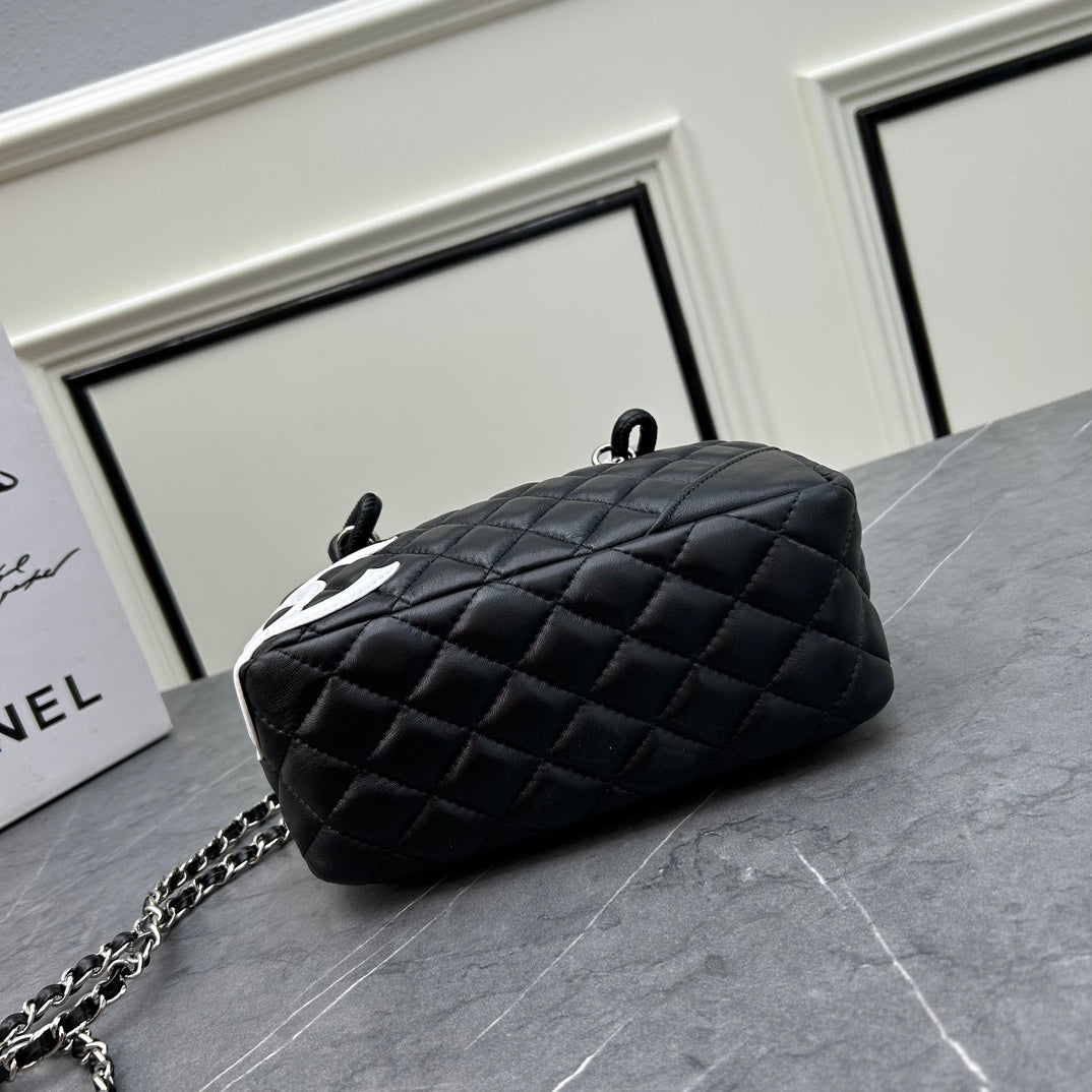 Stylish bowling bag handbag 22cm 1824032507