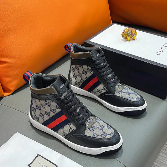 Men's High Top Sneakers Casual Shoes 1924103010