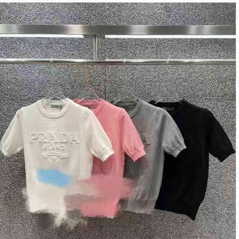 Early Spring Crewneck Women's Sweater Fashion Short-sleeved 1024031805