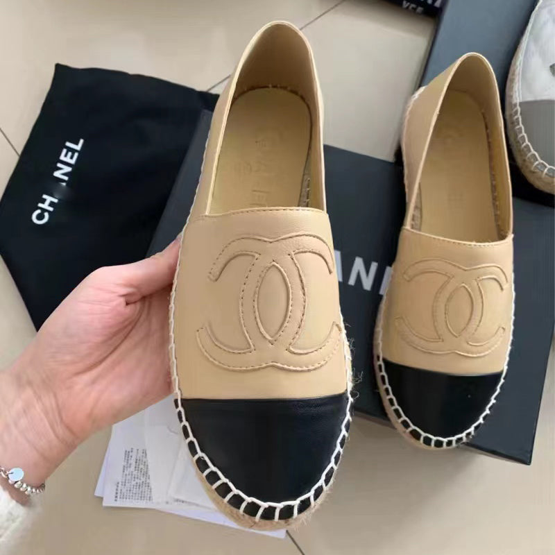 New fashion D logo womens loafers2