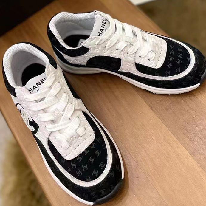 Black And White Panda Embossed Sneakers 0123121301