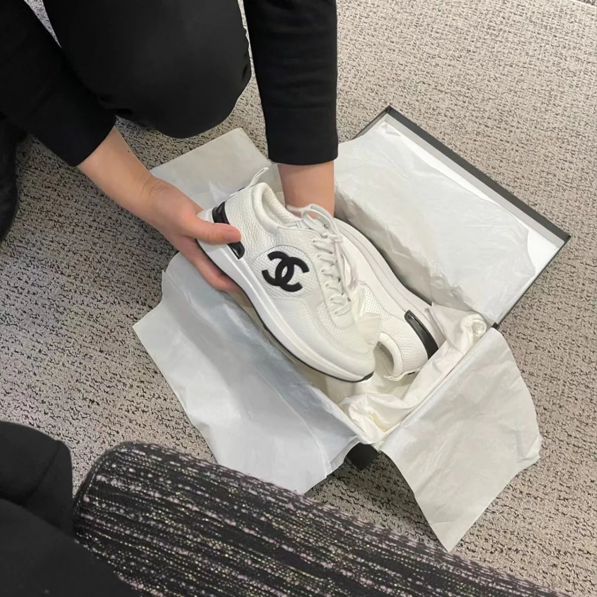 New Fashion Baita Leisure Thick Bottom Mesh Sneaker 1024060507