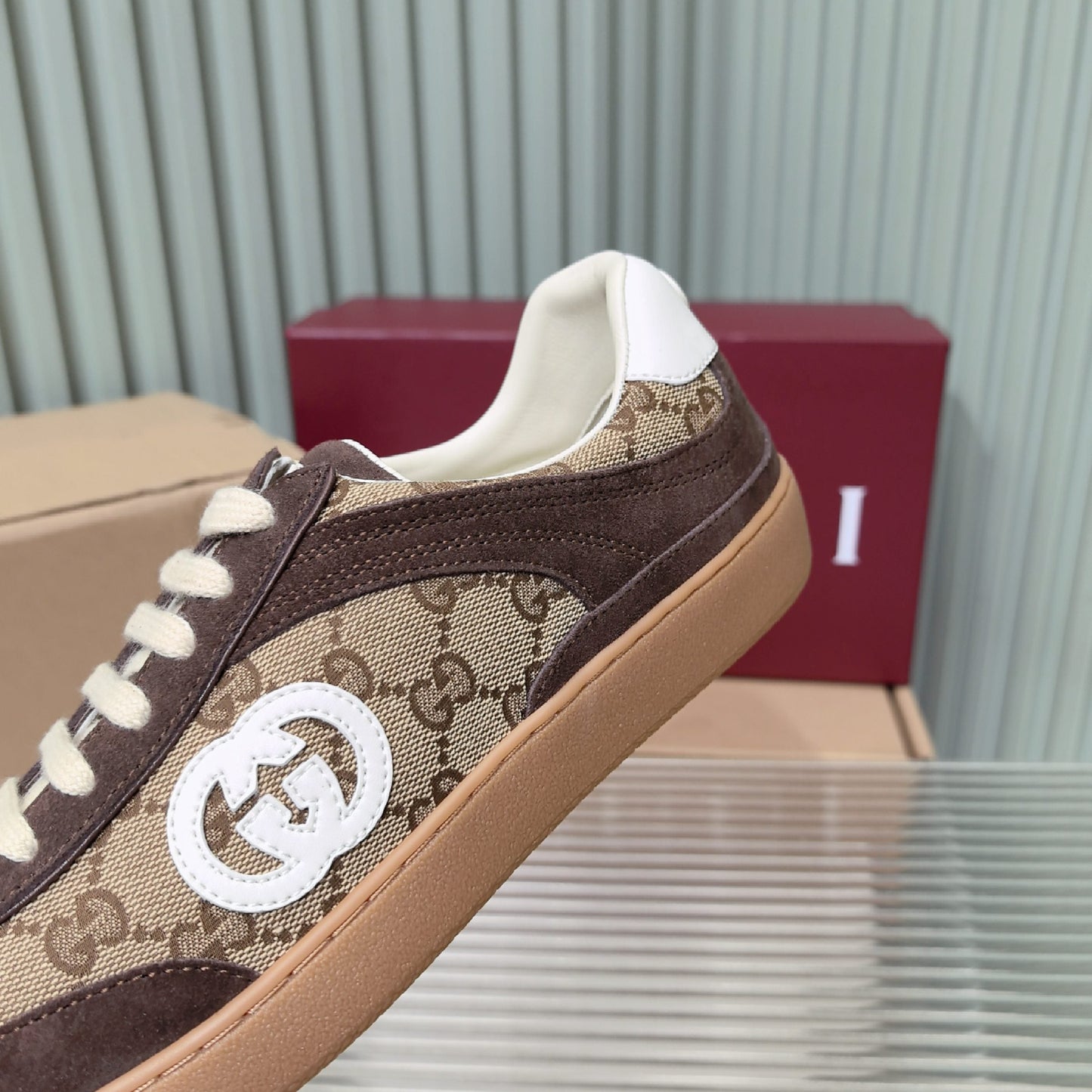 GG Interlocking G74 Dexun shoes 1825040102