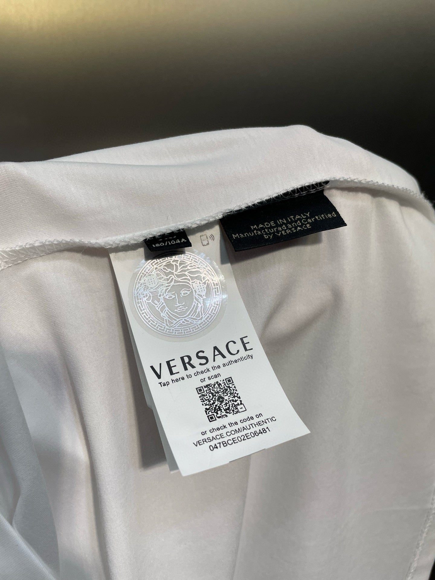 VS Embroidered crystal embellished T-shirt 1825061902