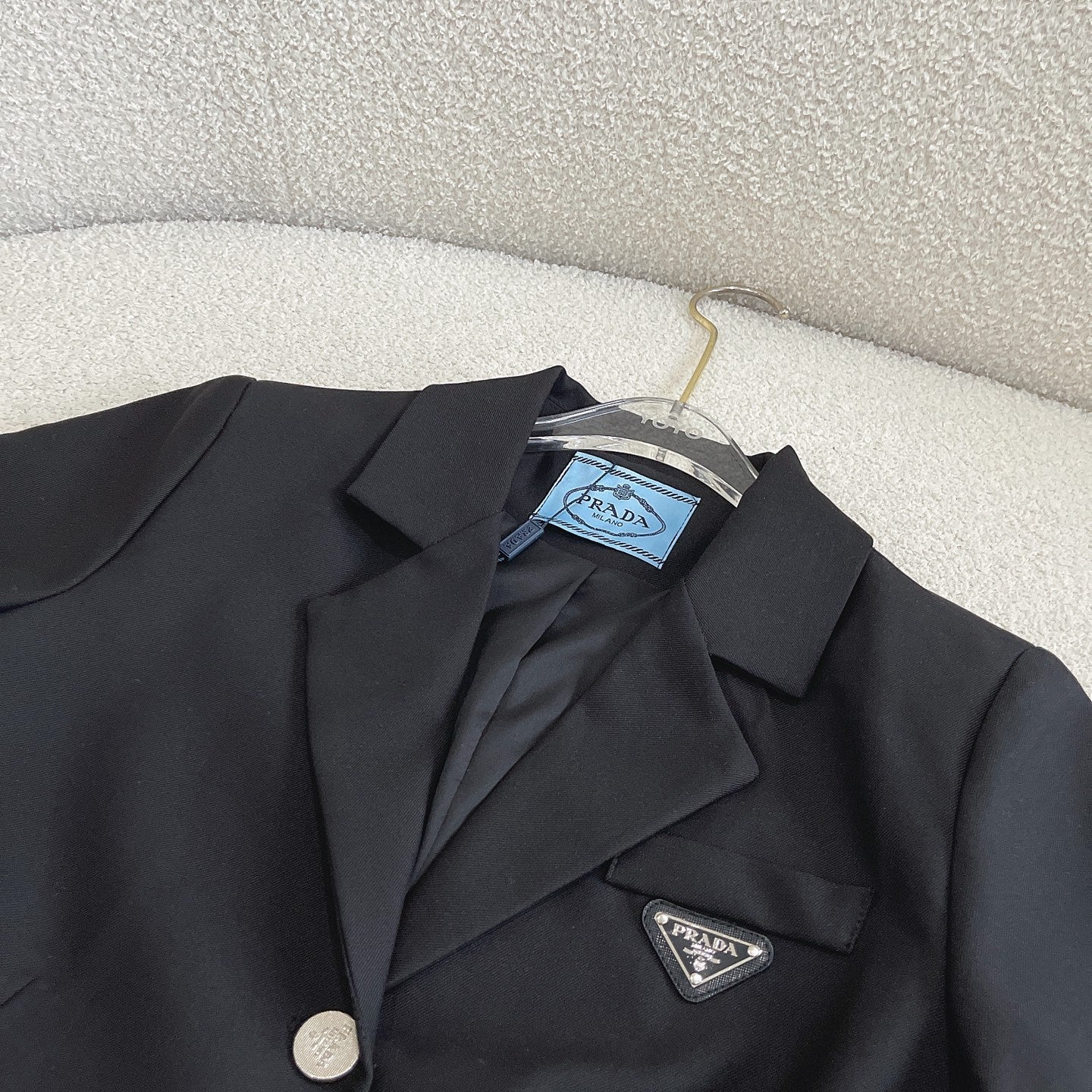 PR Suit style short jacket with high waist skirt suit 1825052001